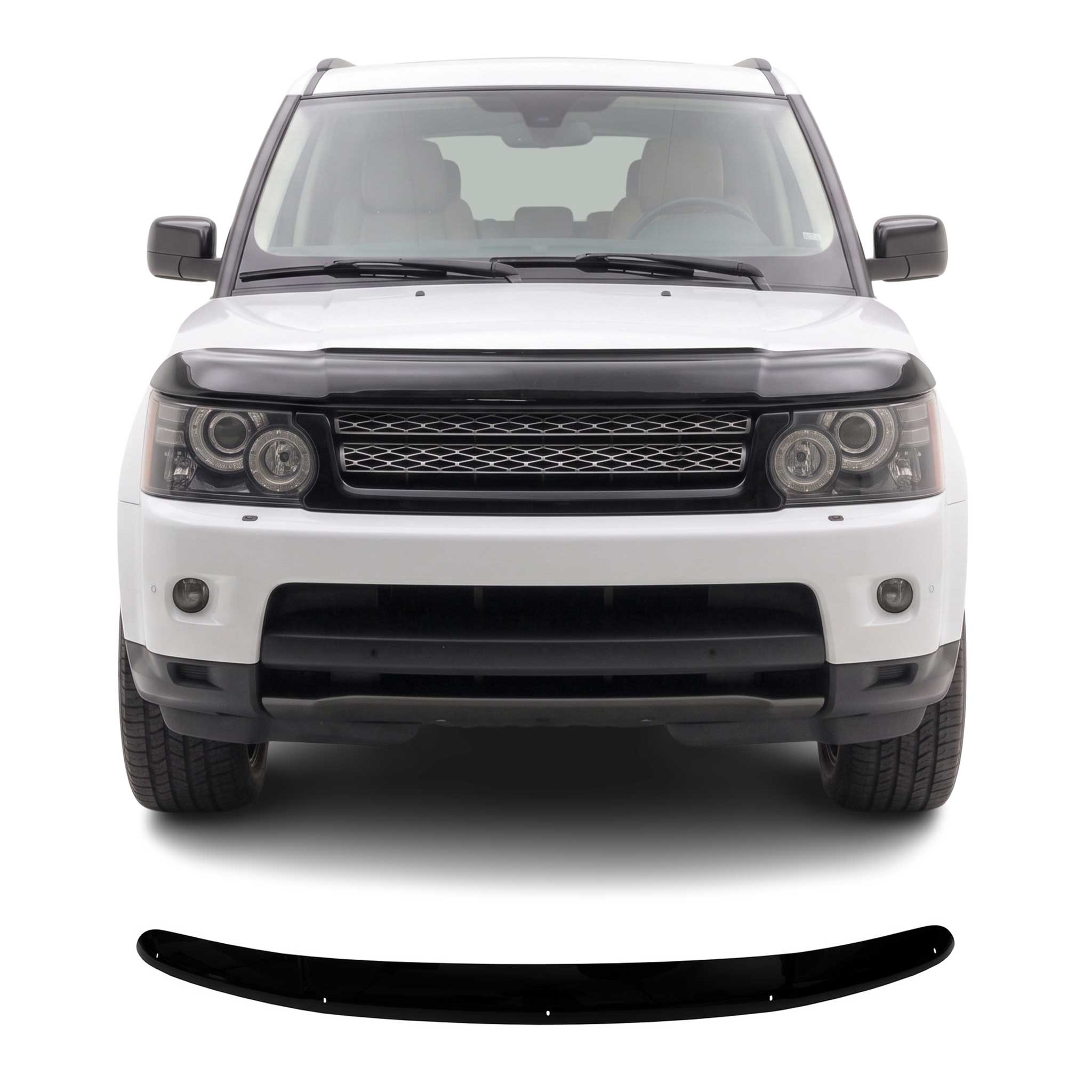Deflecteurs d'air de capot pour Land Rover Range Rover Sport 2009-2013 Noir