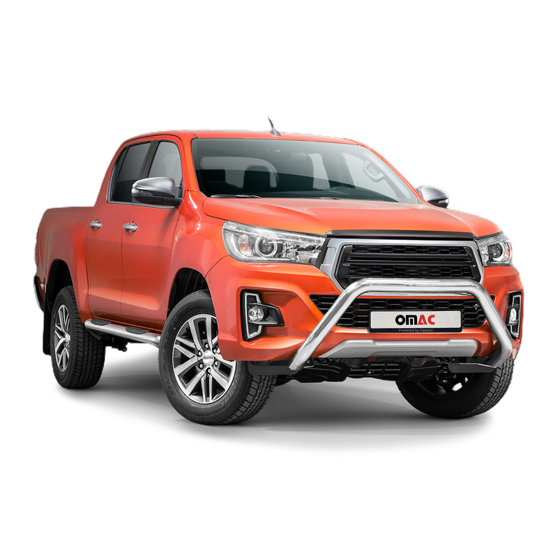 Pare-Buffle Avant Pour Toyota Hilux 2018-2020 Acier Inoxydable