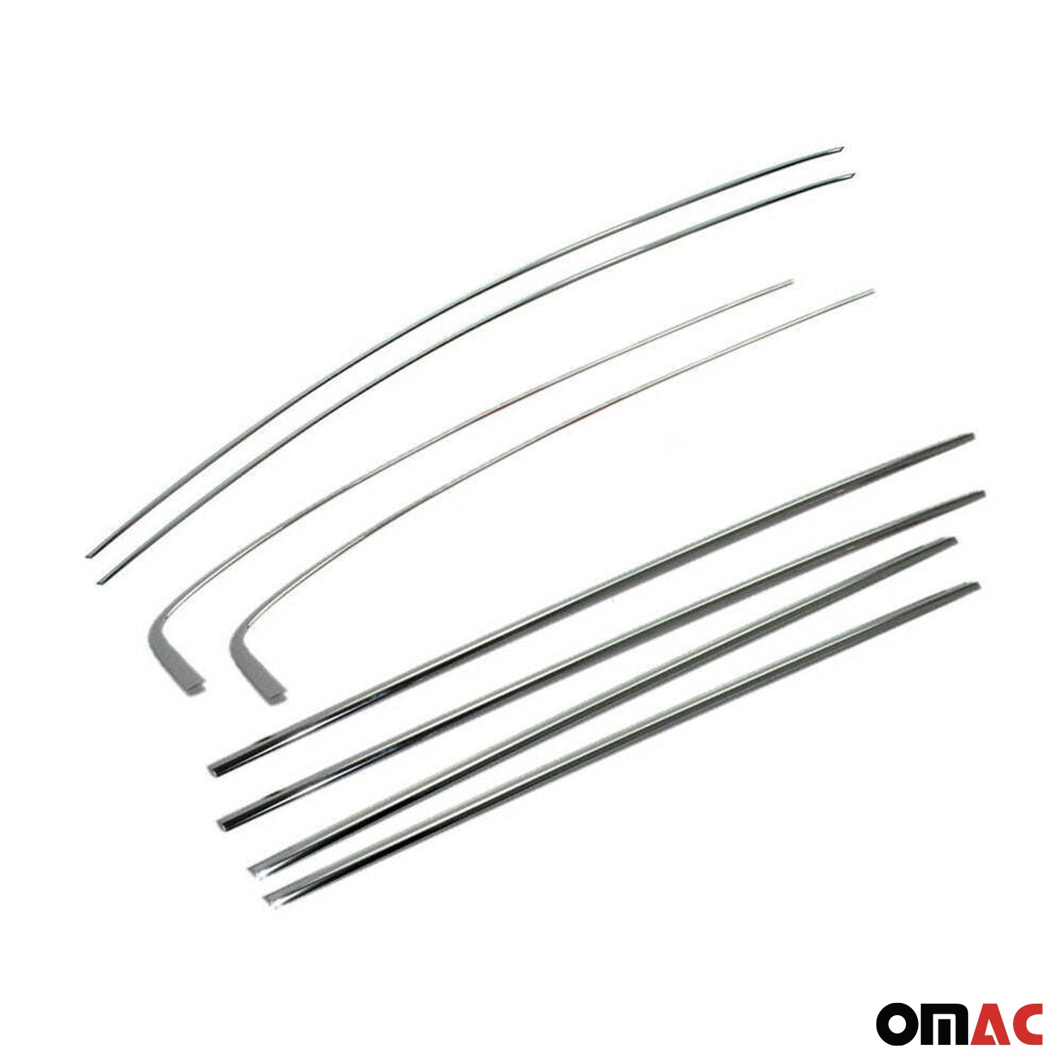 Garniture de Fenêtre pour Fiat Tipo 2015-2026 Berline HB Acier Inox 8Pcs