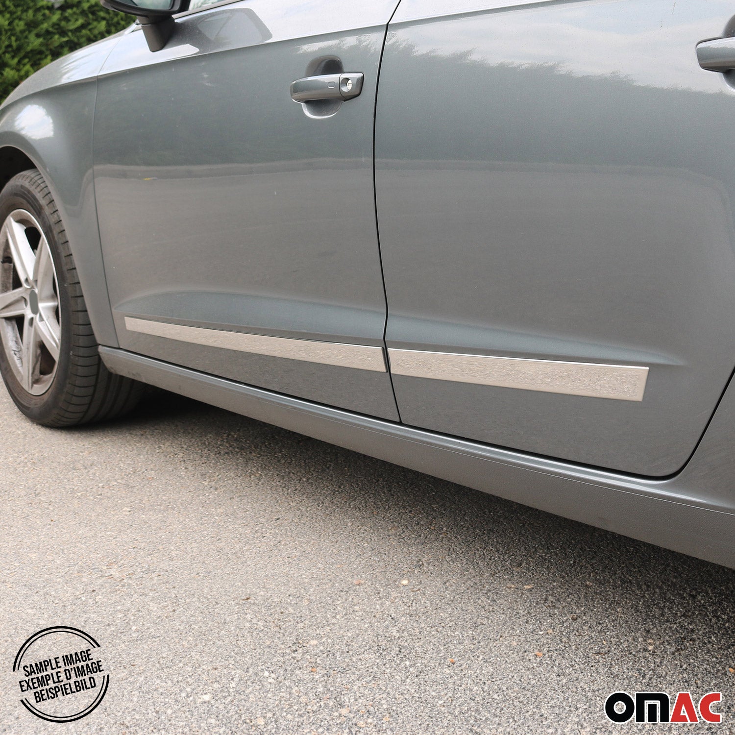 Baguette protection latérale de porte pour Audi Q5 2008-2026 inox chromé