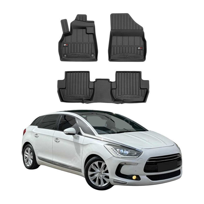 Tapis de Sol pour DS DS5 2015-2018 TPE Noir