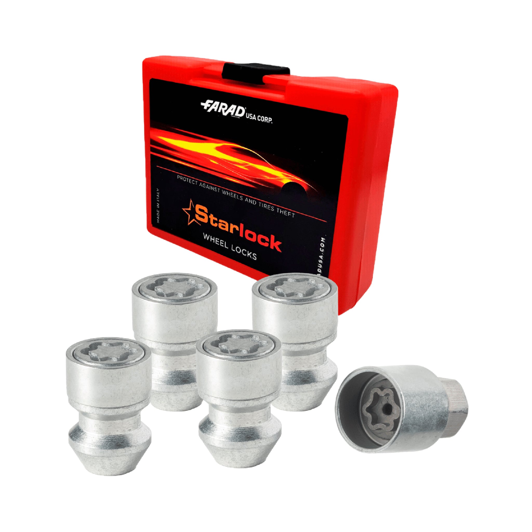 Vis de roue antivol pour Jeep Compass 2007-2017 Acier Gris lot de 4 M12X1,5