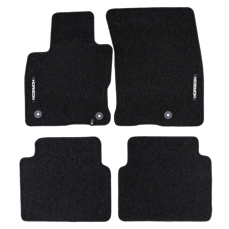 Tapis de Sol de Voiture pour Ford Kuga III 2019-2025 Velours Imperméable 4Pcs