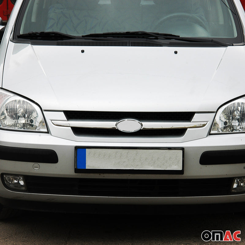 Moulure De Grille De Calandre pour Hyundai Getz 2002-2011 Inox Chromé 2x