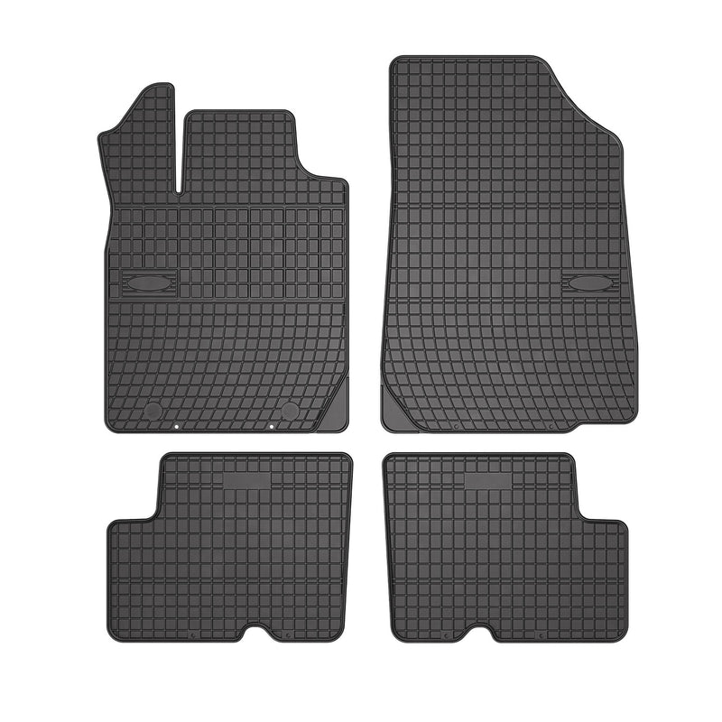 OMAC Tapis de sol pour Dacia Sandero I 2008-2012 Noir en caoutchouc