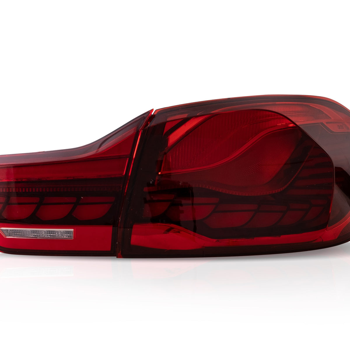 JOM OLED/LED Feux Arrière pour BMW F32 Coupé/F33 Cabriolet/F36 Gran Coupé Rouge