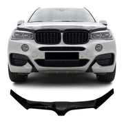 Deflecteurs d'air capot de voiture pour BMW X6 F16 2014-2019 Acrylique Noir
