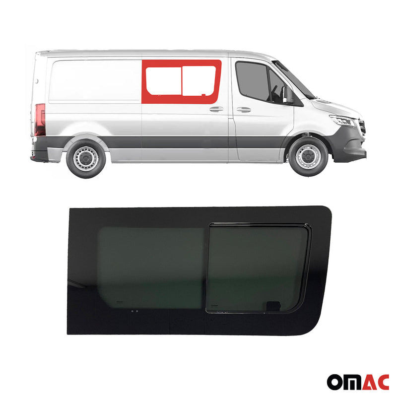 Vitre Porte pour Mercedes Sprinter W906 2006-2018 L2 L3 L4 Droit coulissante