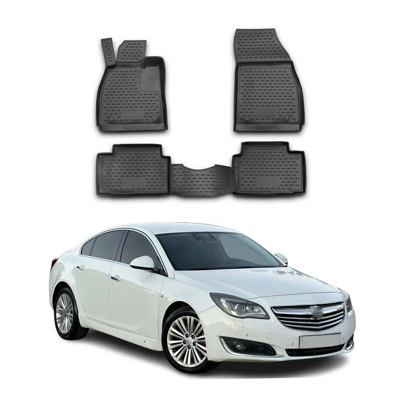 Tapis de Sol pour Opel Insignia A 2008-2017 Noir TPE