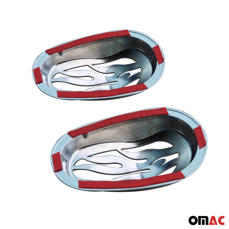 Garniture de Clignotant latéral pour Citroen Nemo 2008-2021 ABS chromé 2Pcs