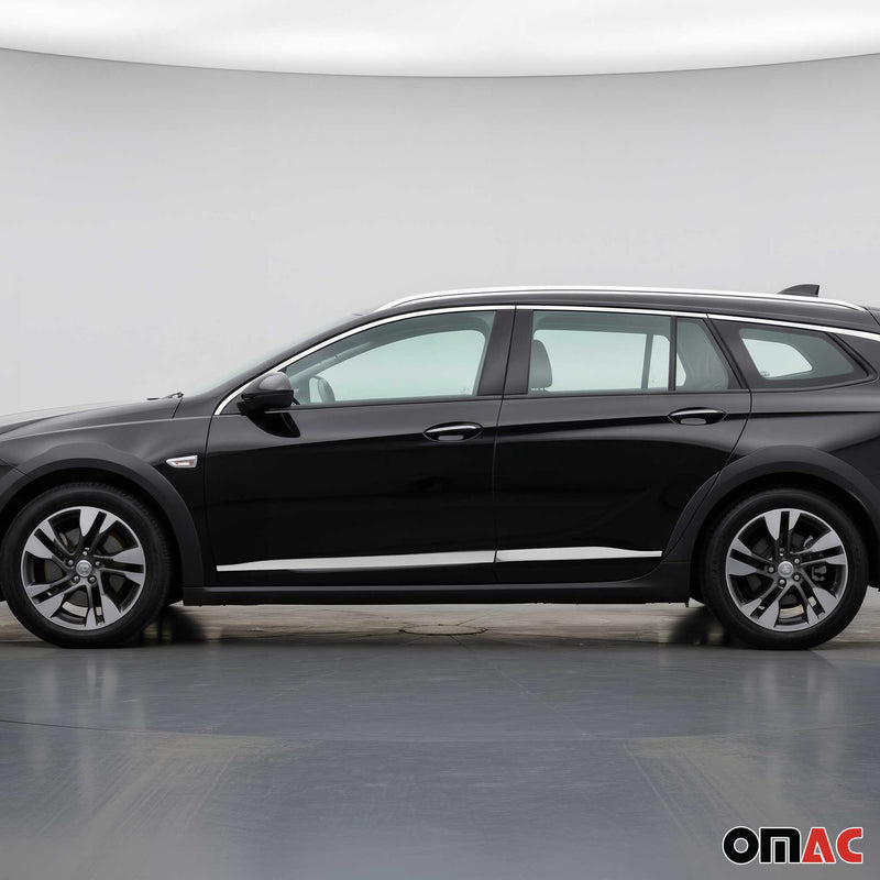 Garniture Baguette de porte latérale pour Opel Insignia B 2017-2023 inox 4Pcs