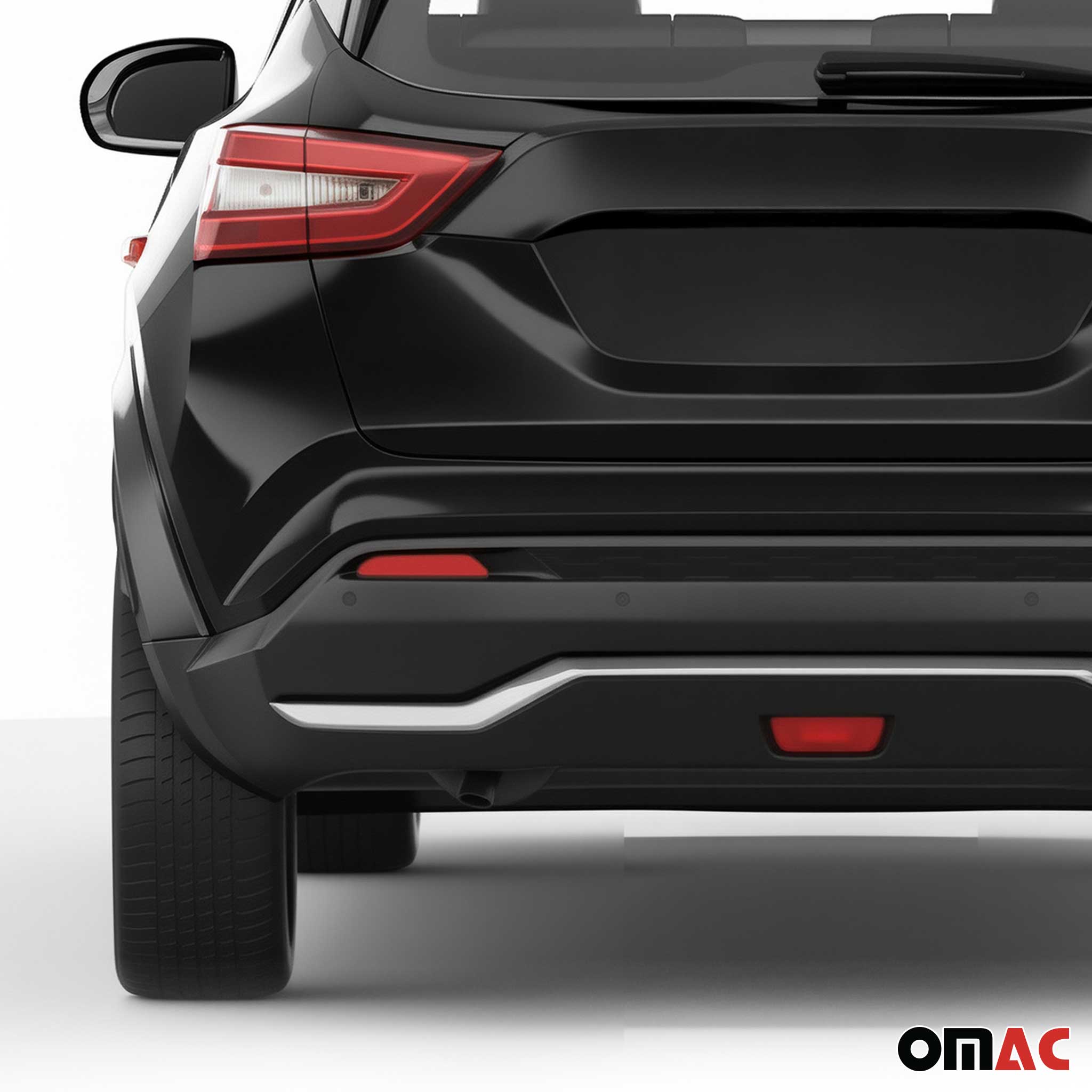 Baguettes de garniture arrière pour Honda City 2019-2026 3Pcs en Acier Silver