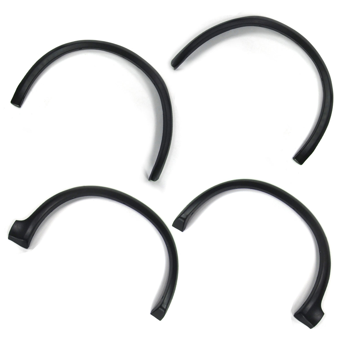 JOM Élargisseurs d'Ailes pour VW Golf 2 8.1983-7.1987 Noir 4pcs ABS