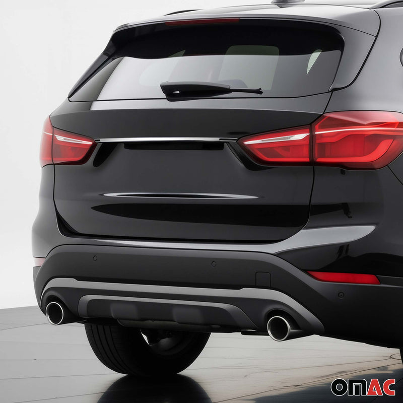 Couvercle de poignée de hayon pour BMW X1 F48 2015-2022 acier inox Chromé