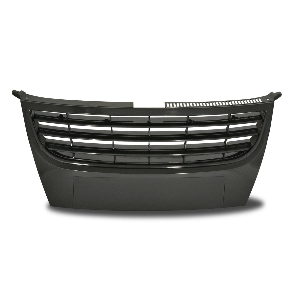 JOM Calandre pour VW Touran 2 12.2006-2009 Noir ohne Emblem ABS