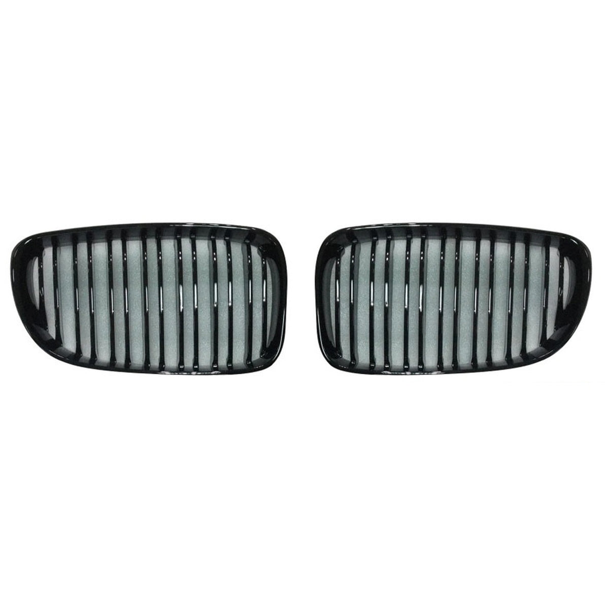 JOM Calandre pour BMW Série 1 (E81/E87) 2007-2011 ABS Noir Brillant