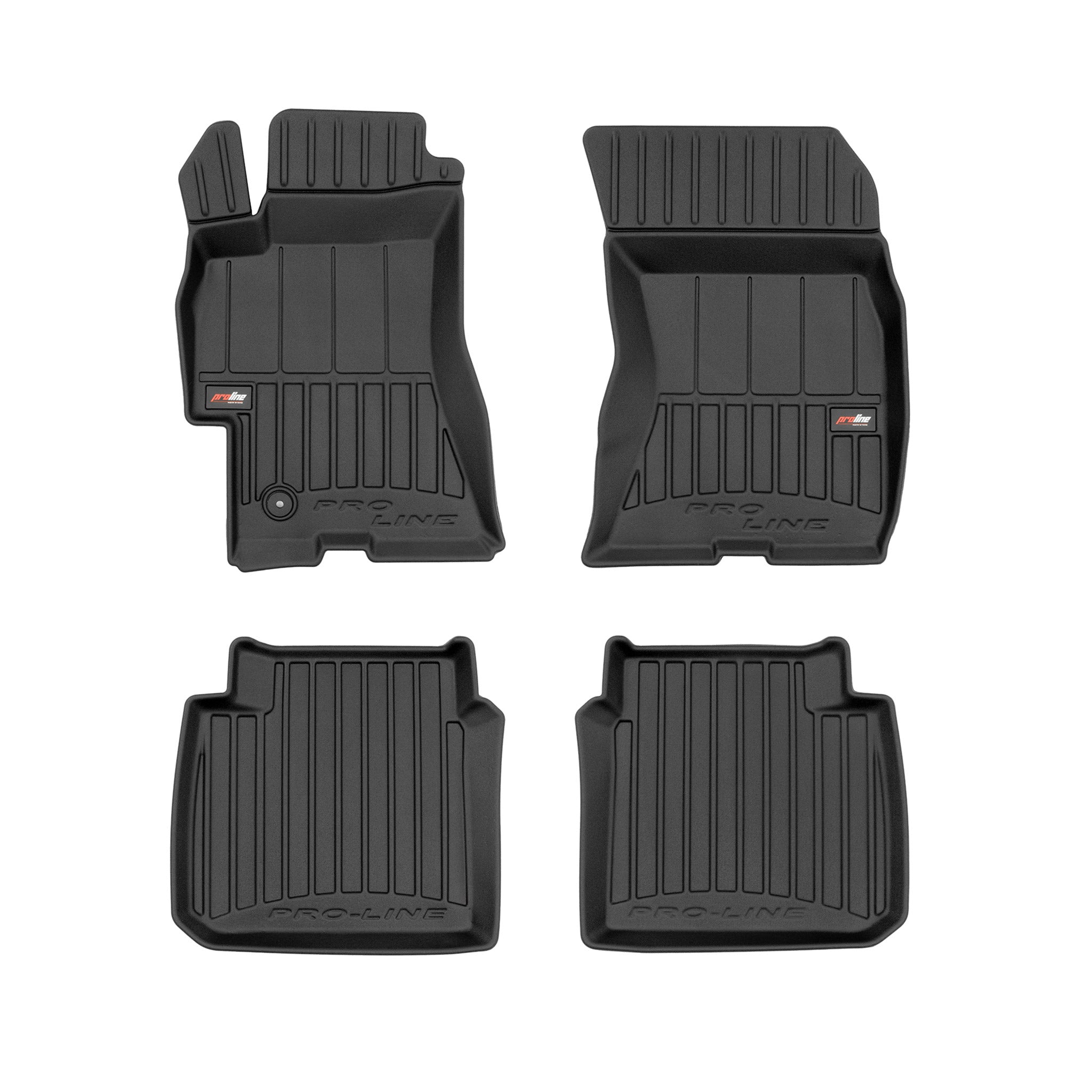 OMAC Tapis de Sol pour Subaru Legacy 2003-2009 TPE Noir