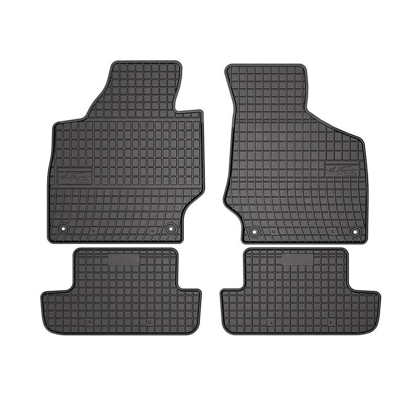 OMAC Tapis de sol pour Audi TT 8J 2006-2014 Noir en caoutchouc