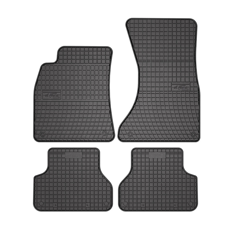 OMAC Tapis de sol pour Audi A4 B9 Berline Break Allroad 16-24 Noir en caoutchouc