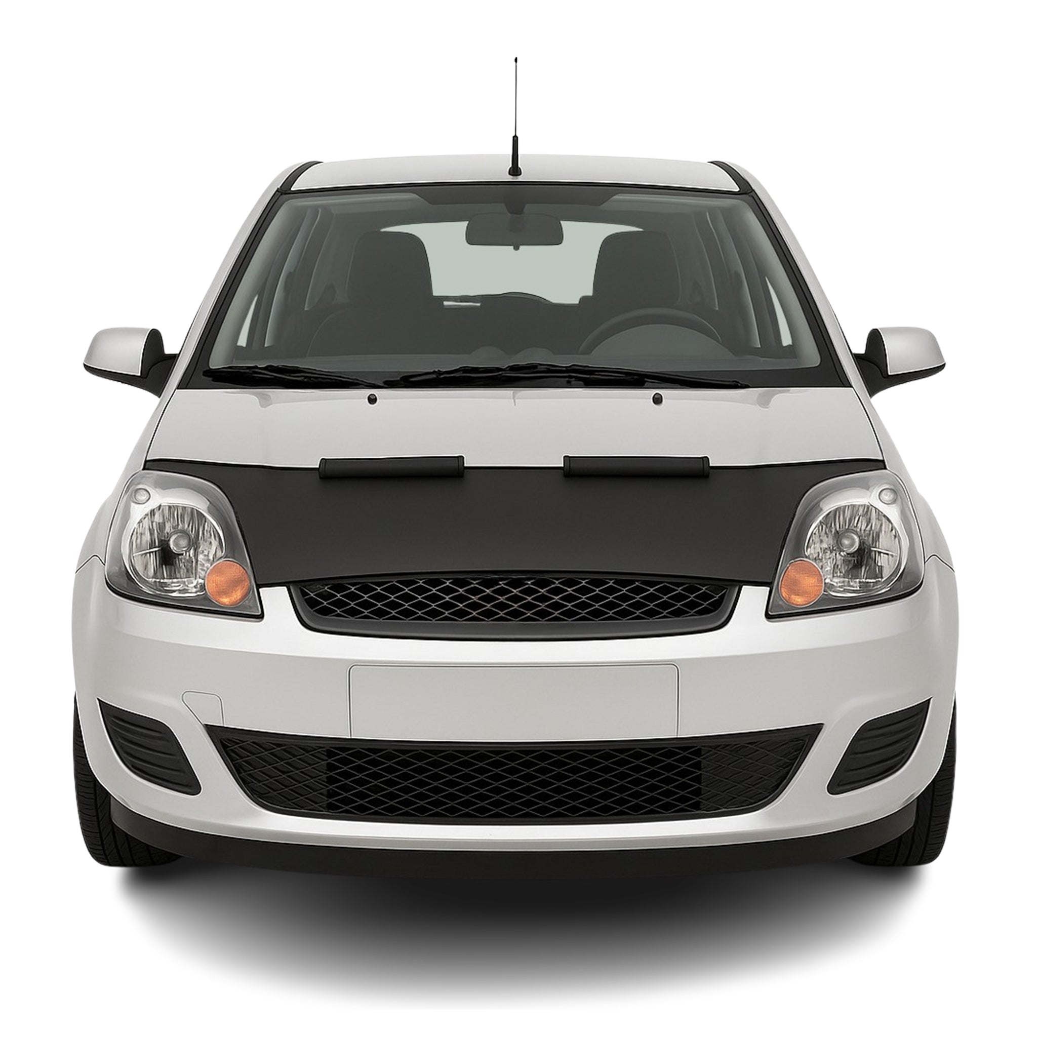 Protège Capot pour Ford Fiesta 2002-2009 Masque de voiture vinyle Noir