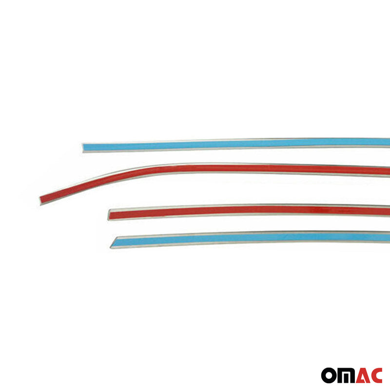 Garniture de Fenêtre pour Toyota Hilux 2015-2025 Acier Inox 4Pcs