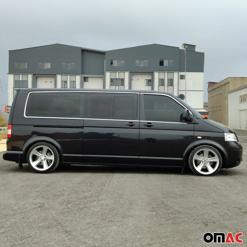 Garniture De Fenétre pour VW T5 2003-2015 RHD court en acier inox chrome
