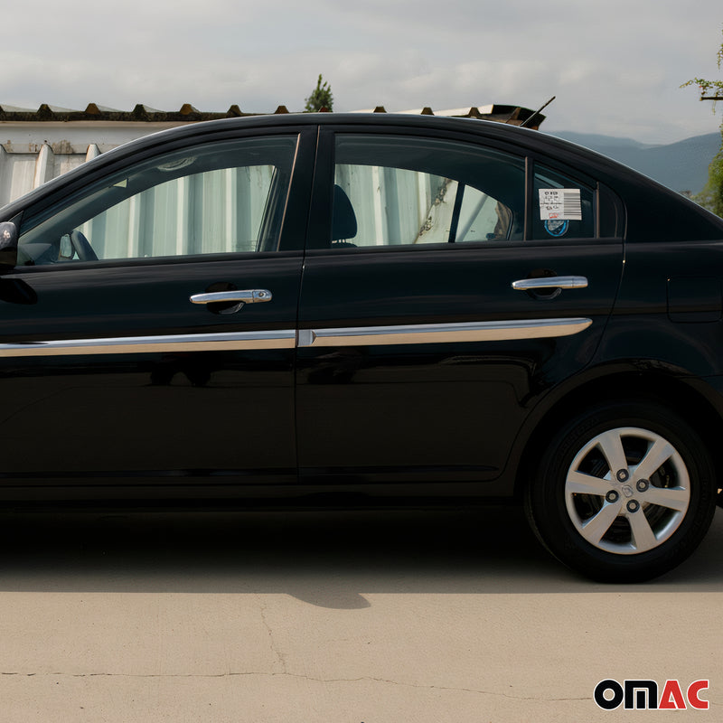 Poignée de porte Latérale pour Hyundai Accent Berline 2005-2011 en acier Chromé