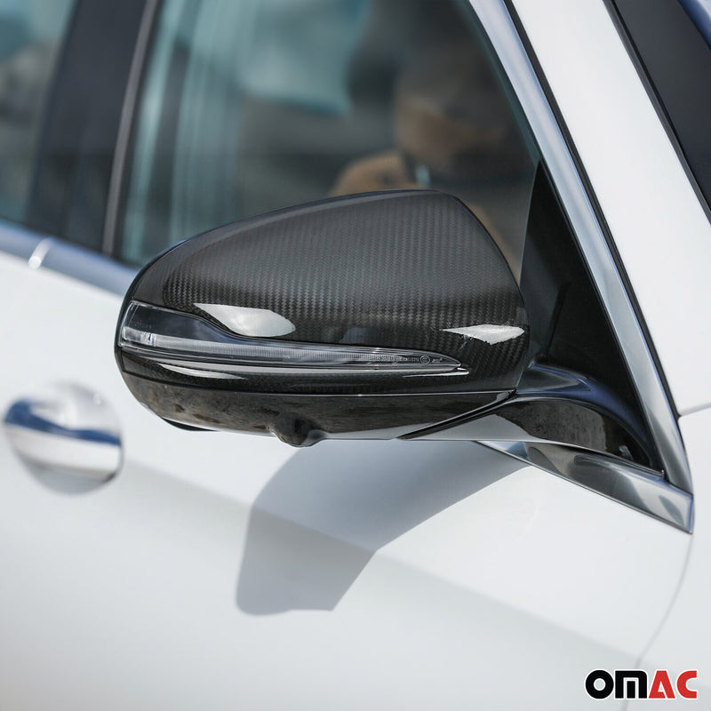 Coques de Rétroviseurs pour Mercedes Classe B W247 2014-2019 en Carbone Noir