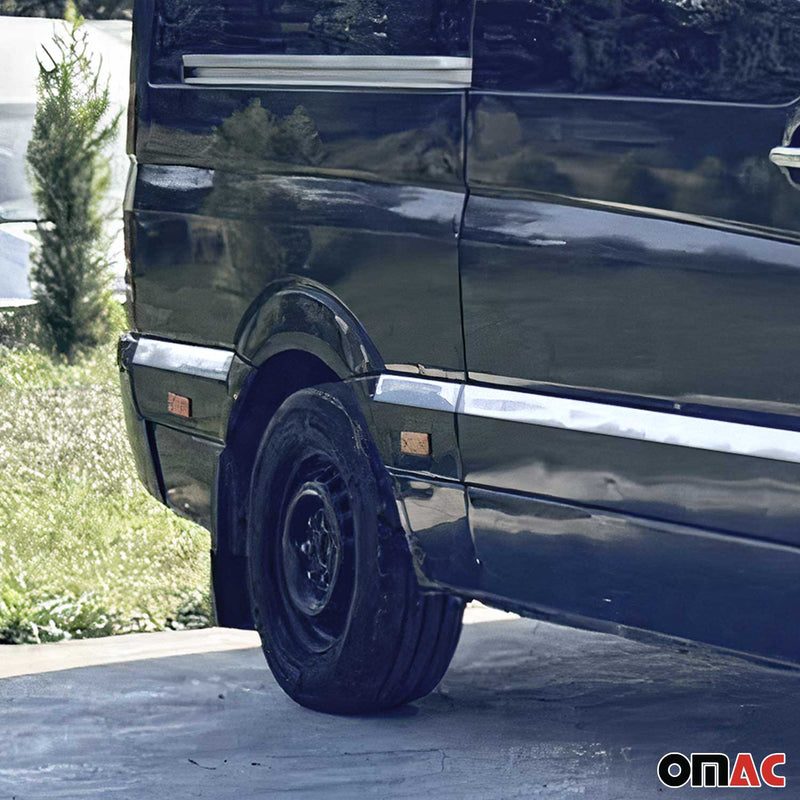 Baguette protection Latérale pour Mercedes Sprinter W906 2006-18 L4 Inox