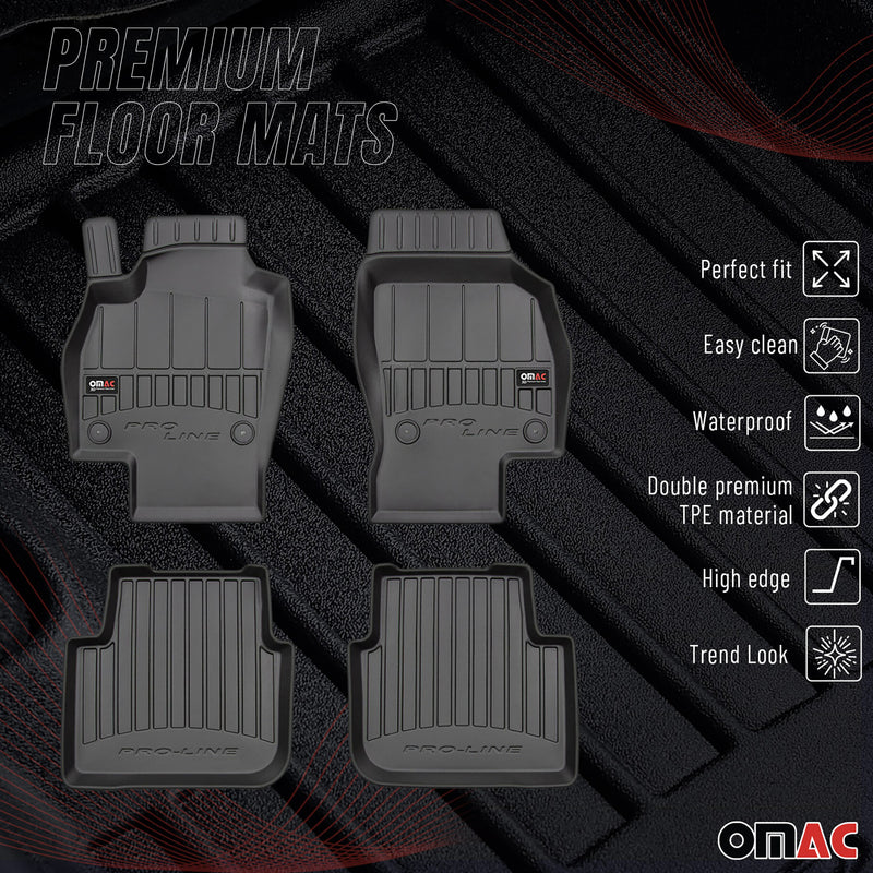 Tapis de Sol pour Skoda Scala 2019-2022 TPE Noir