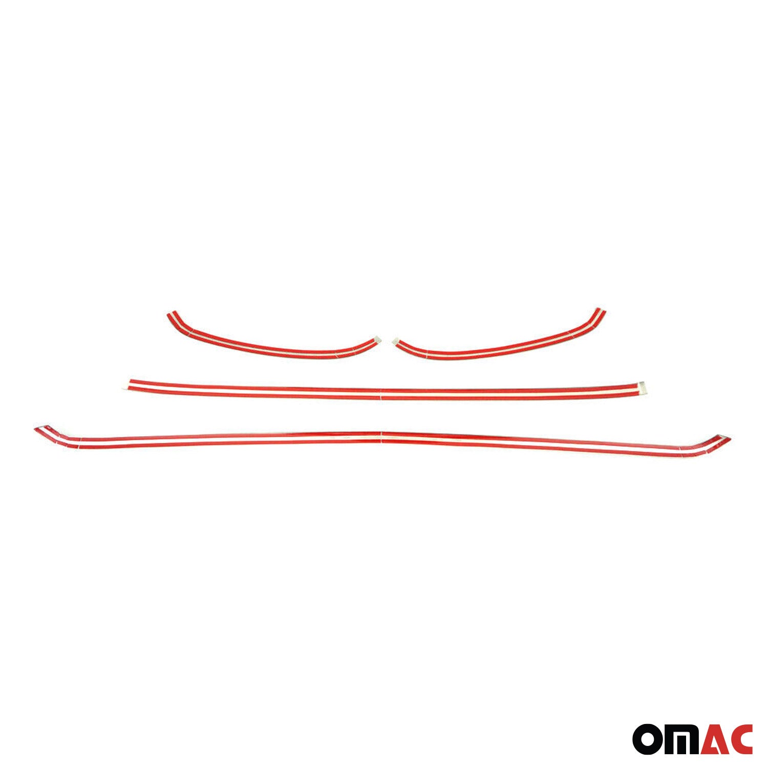 Moulure de Grille de Calandre pour Mercedes Sprinter 901 907 2018-2026 Chromé 4x