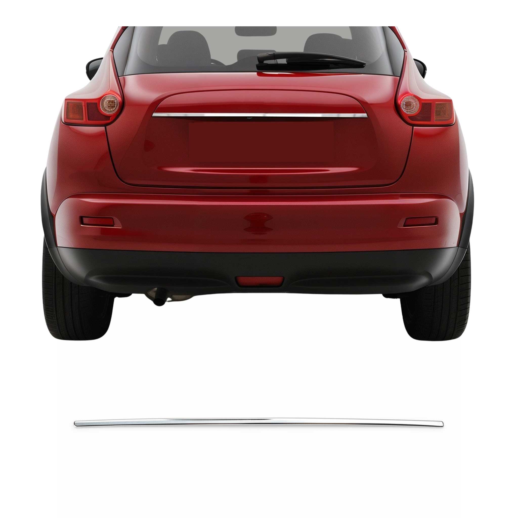 Poignée de Coffre Arrière pour Nissan Juke 2010-2019 acier inox