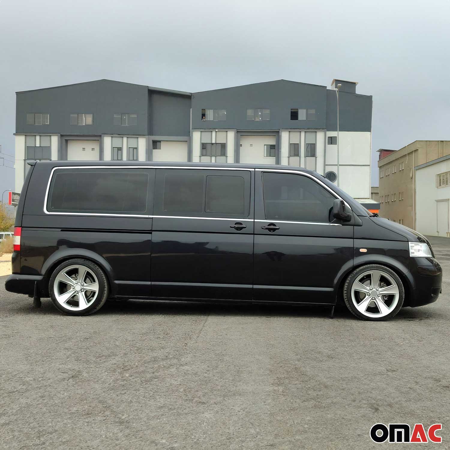 Garniture De Fenétre pour VW T5 Transporter 2003-15 RHD court acier inox chrome