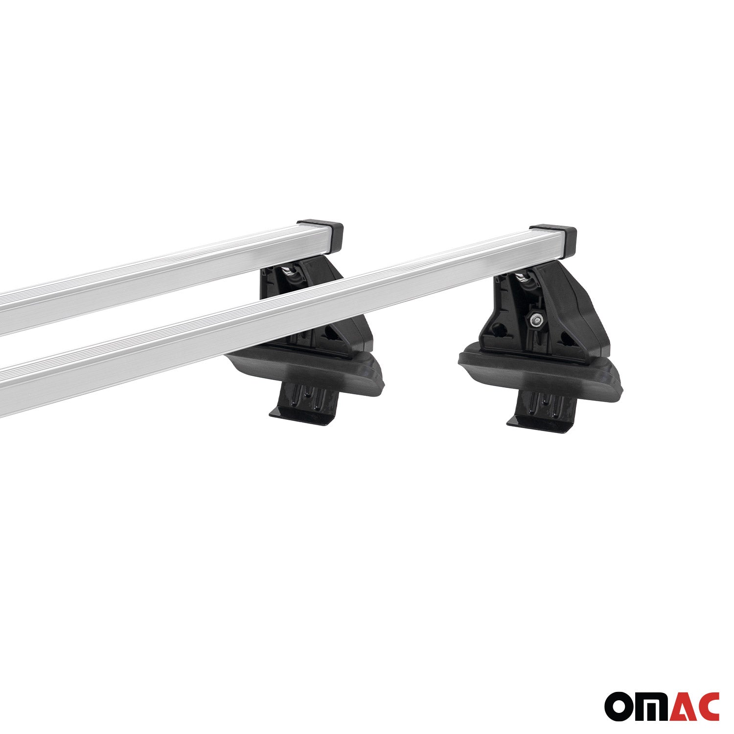OMAC Barres de toit transversales en acier pour BMW Série 5 F11 Break 2009-2017