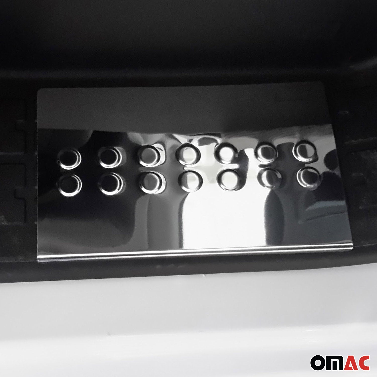 Couverture de Seuil de porte pour Renault Master 2010-2024 acier inox chromé 2x