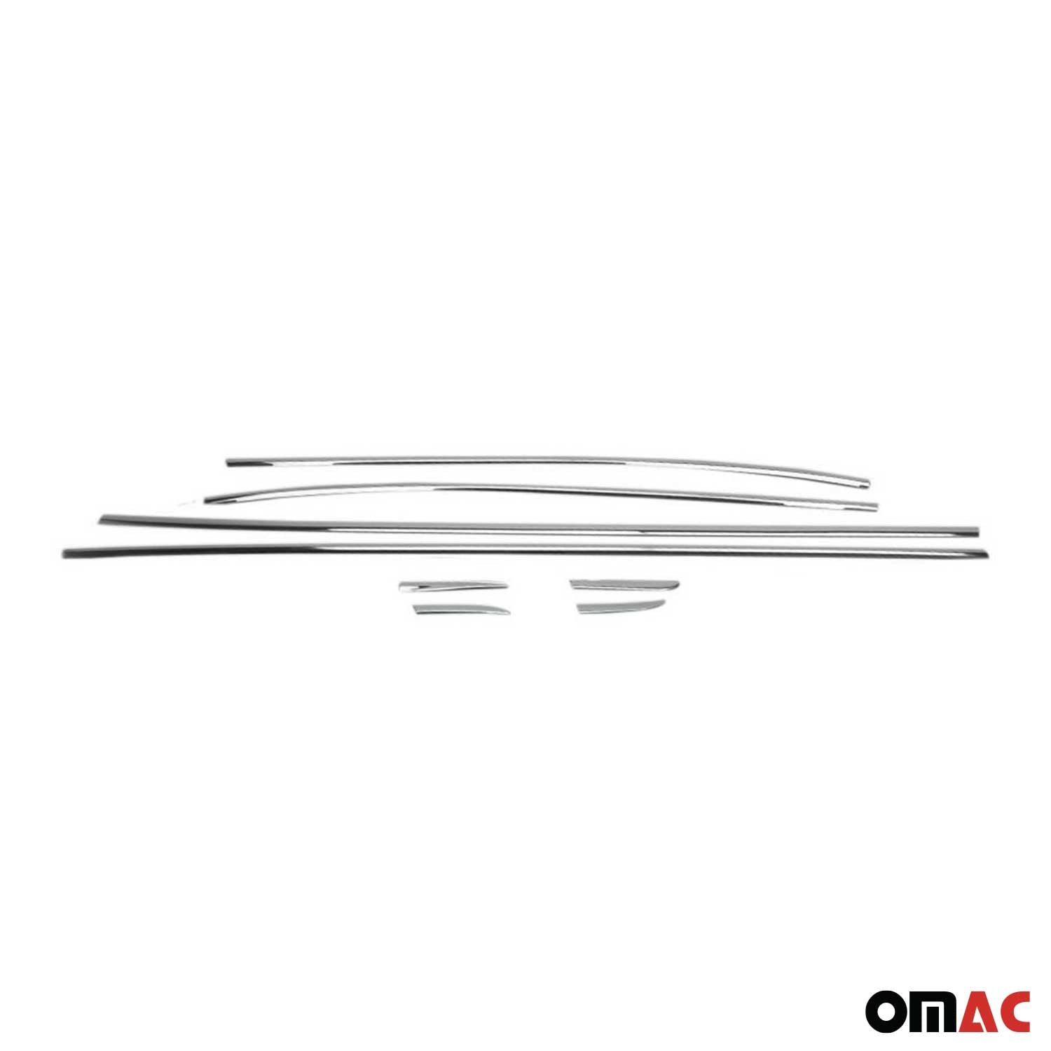 Garniture de Fenêtre pour Renault Clio HB 2012-2019 Acier Inox 8Pcs