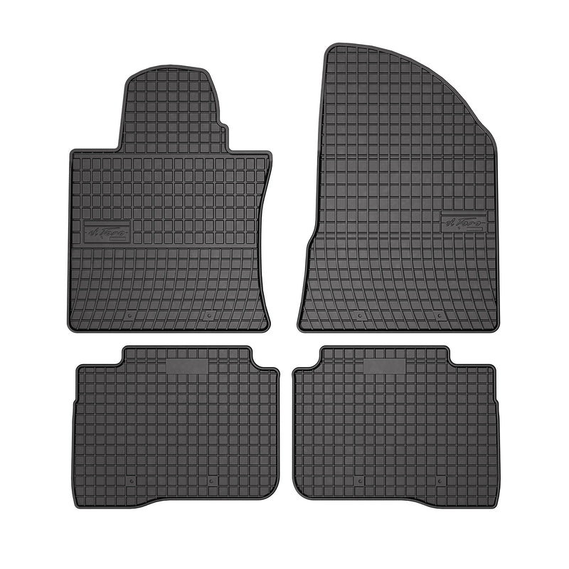 Tapis de Sol pour Ssangyong Korando 2019-2022 Caoutchouc Noir