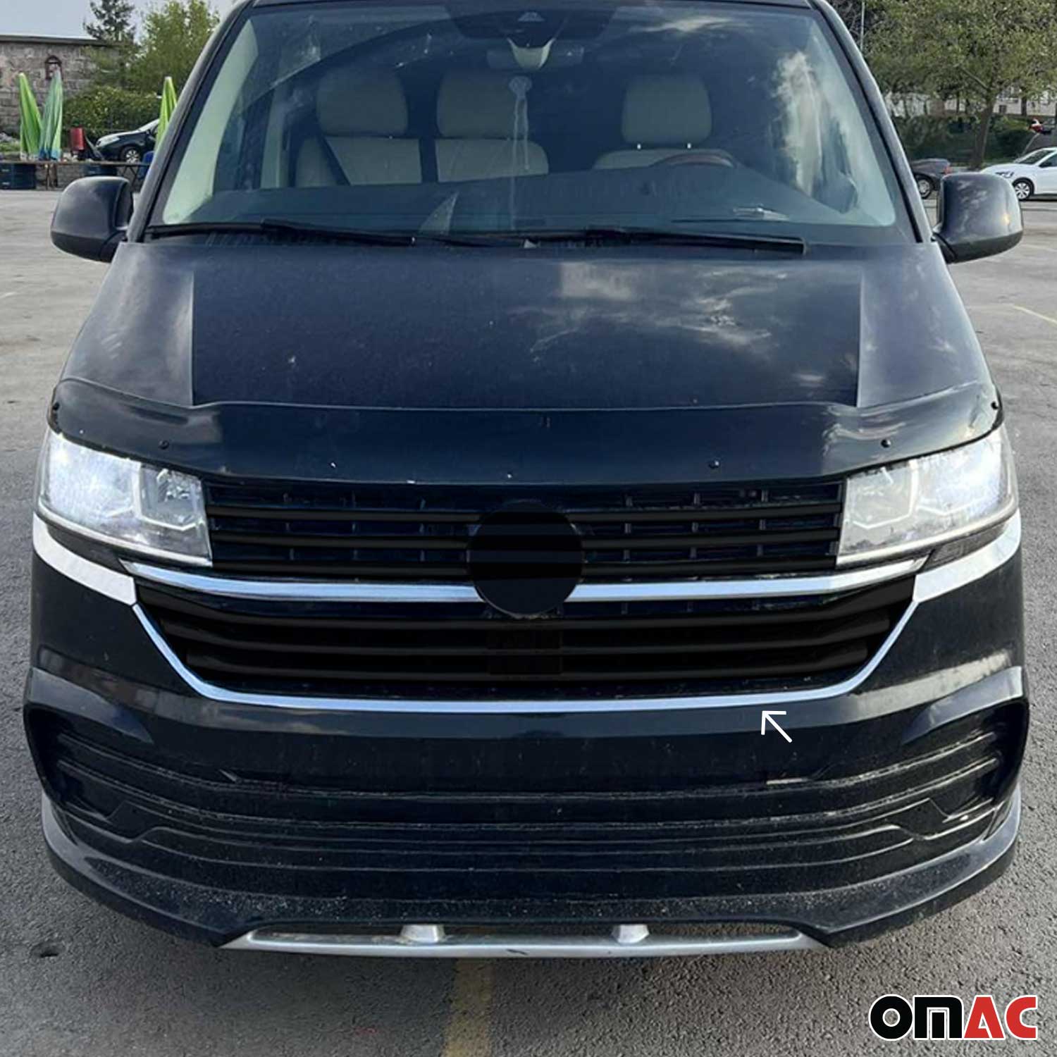 Moulure de Grille de Calandre pour VW T6.1 Transporter tout 2019-2024 Chromé