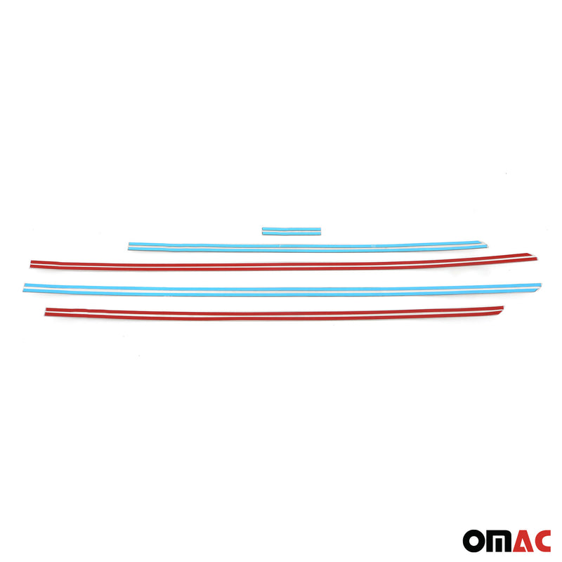 Garniture Baguette de Porte pour Ford Transit / Tourneo Custom 2023-2025 inox