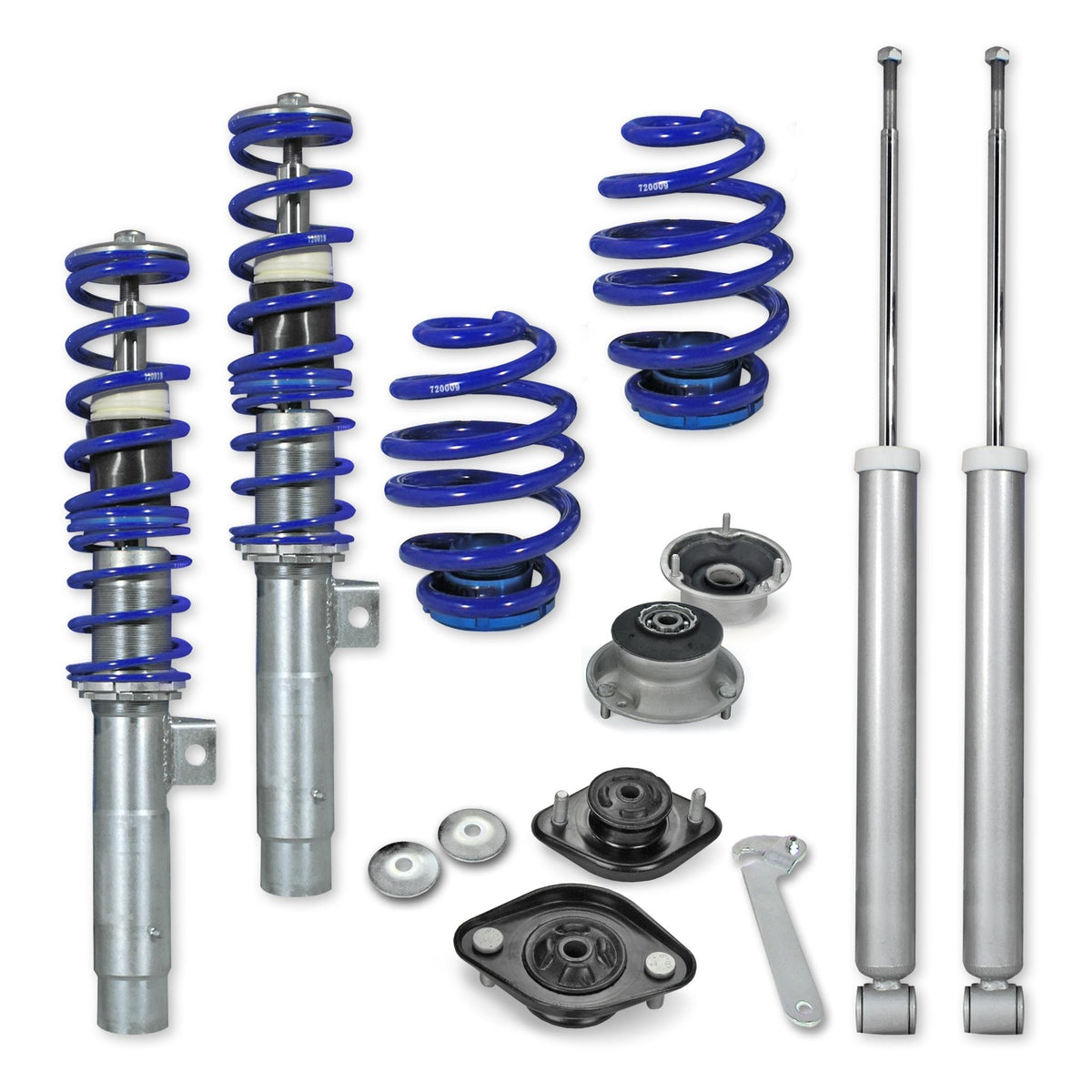 JOM BlueLine Combinés Filetés pour BMW E46 4 et 6 Zylinder sowie Touring 1998-05
