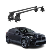 Barres de toit transversales Menabo pour BMW X2 F39 2018-2023 Noir