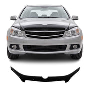 Deflecteurs d'air capot de voiture pour Mercedes C Klasse 2007-26 Acrylique Noir