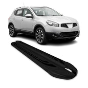 Marchepieds Latéraux pédale pour Nissan Qashqai J10 2006-2014 Alu Noir 2Pcs