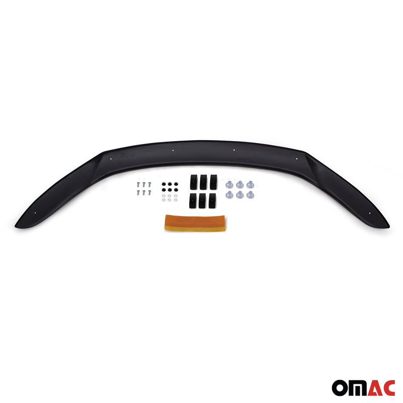 Deflecteurs d'air capot de voiture pour VW Tiguan 2007-2011 SUV Acrylique Noir