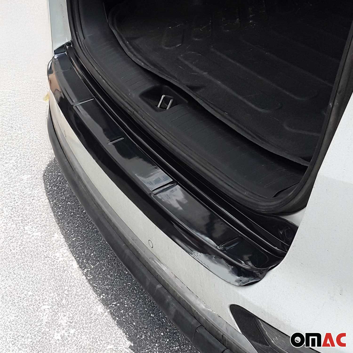 Protection de Pare-Chocs Arrière pour Kia Sportage mk4 QL 2017-2018 Pre-FL noir