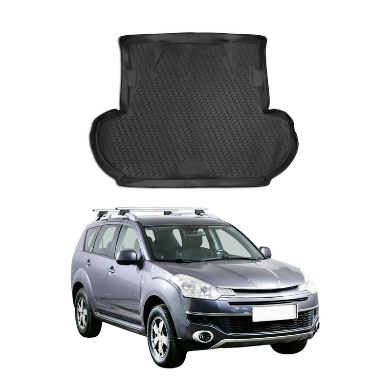 OMAC Tapis de coffre pour Citroen C-Crosser 2010-2012 sur mesure en caoutchouc