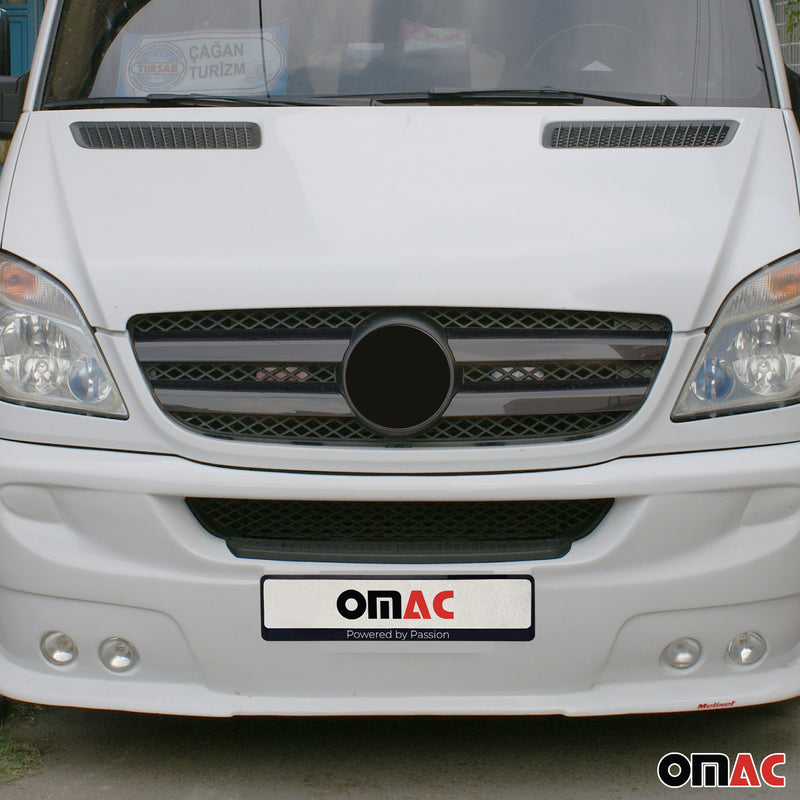 Moulure de Grille de Calandre pour Mercedes Sprinter W906 2006-2013 Chromé 4Pcs