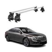 Barres de toit transversales pour Renault Talisman 2015-2022 Acier Gris
