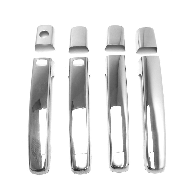 Couverture de poignée de porte pour Nissan Qashqai 2007-2014 en Acier Inoxydable