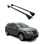 Barres de toit Transversales pour Fiat Freemont 2011-2024 Fer Noir